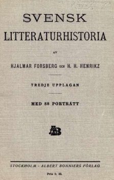 Svensk litteraturhistoria, Hjalmar Forsberg