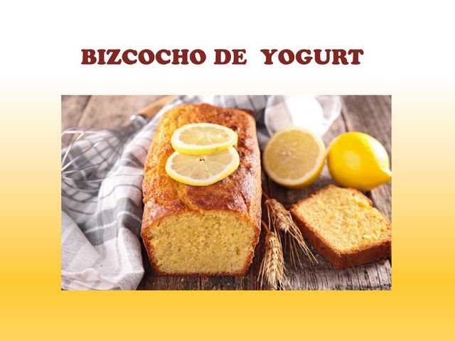 Receta Bizcocho de yogurt, Steffany y Mariola