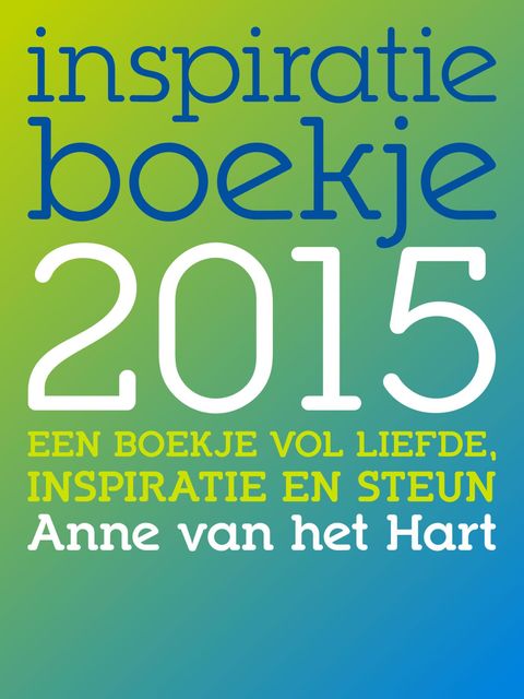 Inspiratie boekje, Anne van het Hart