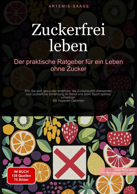 Zuckerfrei leben: Der praktische Ratgeber für ein Leben ohne Zucker, Artemis Saage