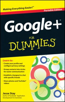 Google+ For Dummies, Jesse Stay
