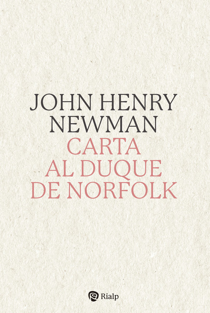 Carta al Duque de Norfolk, John Henry Newman