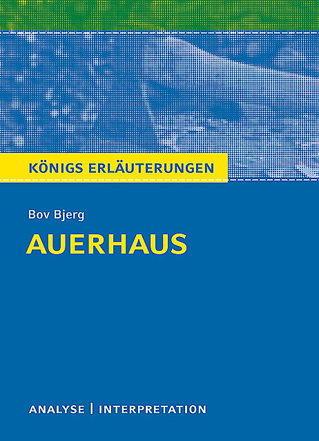 Auerhaus. Königs Erläuterungen, Bov Bjerg, Wolfgang Reitzammer