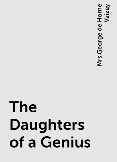 The Daughters of a Genius, 