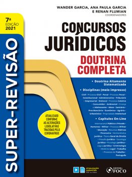 Super-revisão concursos jurídicos, Bruna Vieira, Hermes Cramacon, Wander Garcia, Arthur Trigueiros, Eduardo Dompieri, Fábio Tavares Sobreira, Henrique Subi, Camilo Onoda Caldas, Fernando Leal Neto, Anna Carolina Bontempo, Ana Elisa Spaolonzi Queiroz Assis, José Antonio Apparecido Junior