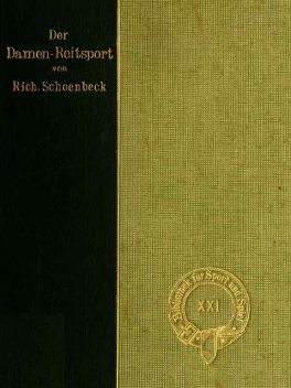Der Damen-Reitsport, Richard Schoenbeck