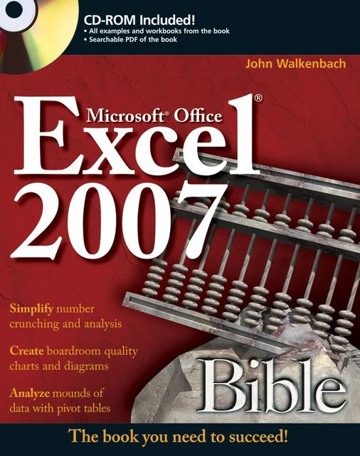 Excel 2007 Bible, John Walkenbach