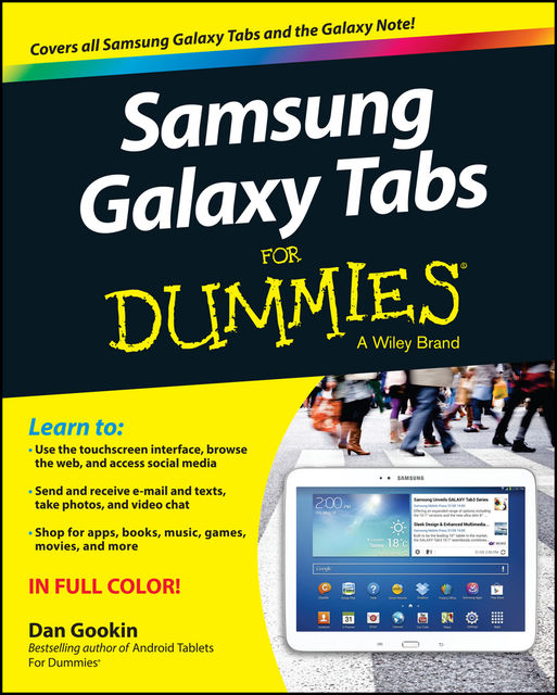 Samsung Galaxy Tabs For Dummies, Dan Gookin