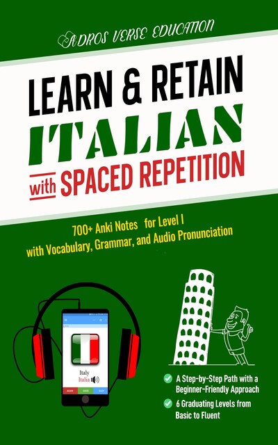 Learn & Retain Italian with Spaced Repetition, Adros Verse Education