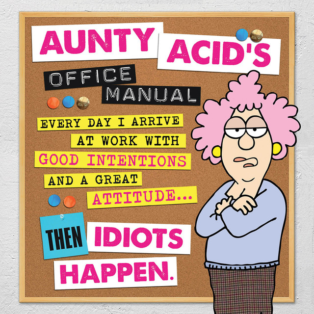 Aunty Acid's Office Manual, Ged Backland