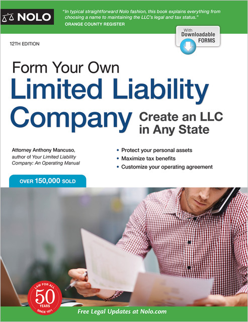 Form Your Own Limited Liability Company, Anthony Mancuso