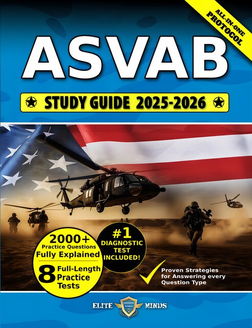 ASVAB Study Guide 2025–2026, Elite Minds