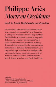 Morir en occidente, Philippe Ariès