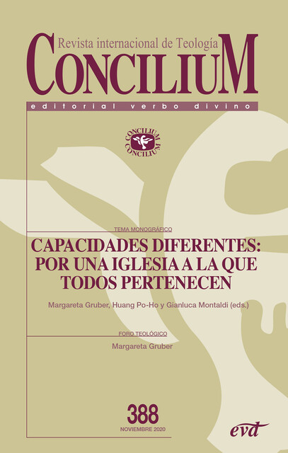 Capacidades diferentes: por una Iglesia a la que todos pertenecen, Gianluca Montaldi, Huang Po-Ho, Marcos Gruber Behal