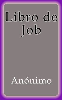 Libro de Job, Anónimo