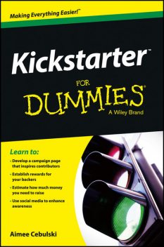 Kickstarter For Dummies, Aimee Cebulski