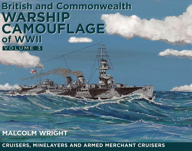 British and Commonwealth Warship Camouflage of WW II, Malcolm Wright