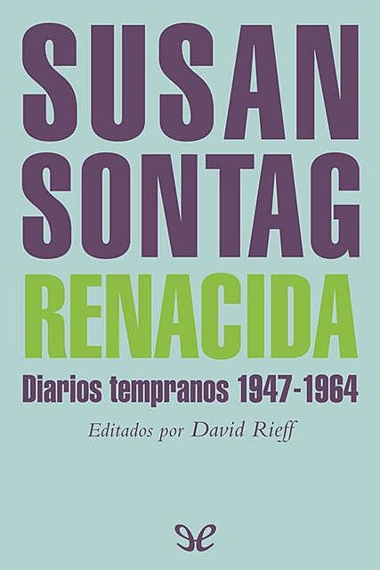 Renacida, Susan Sontag