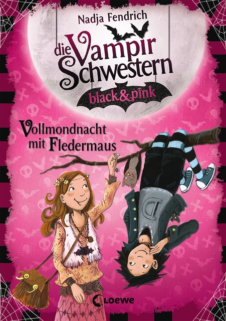 Die Vampirschwestern black & pink (Band 2) – Vollmondnacht mit Fledermaus, Nadja Fendrich