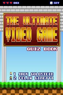 Ultimate Video Game Quiz Book, Jack Goldstein