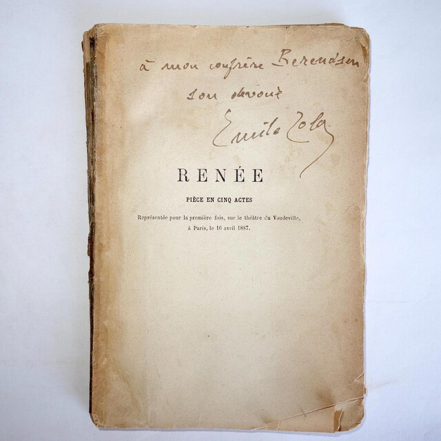 Рене (Renée, 1887) пьеса, Эмиль Золя
