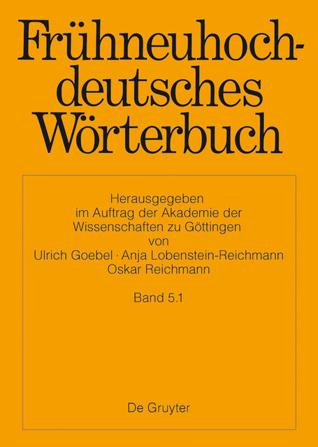 d/t, Anja Lobenstein-Reichmann Oskar Reichmann, Ulrich Goebel