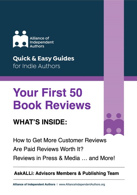 Your First 50 Book Reviews, Orna Ross, Alliance of Independent Authors