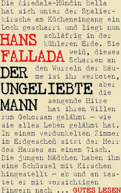 Der ungeliebte Mann, Hans Fallada