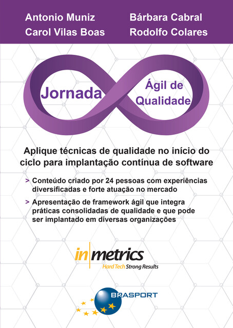 Jornada Ágil de Qualidade, Antonio Muniz, Carol Vilas Boas, Bárbara Cabral, Rodolfo Colares
