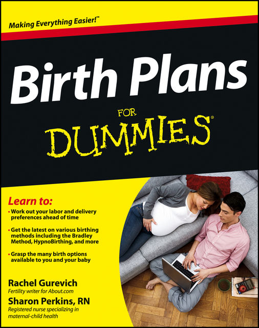 Birth Plans For Dummies, Sharon Perkins, Rachel Gurevich