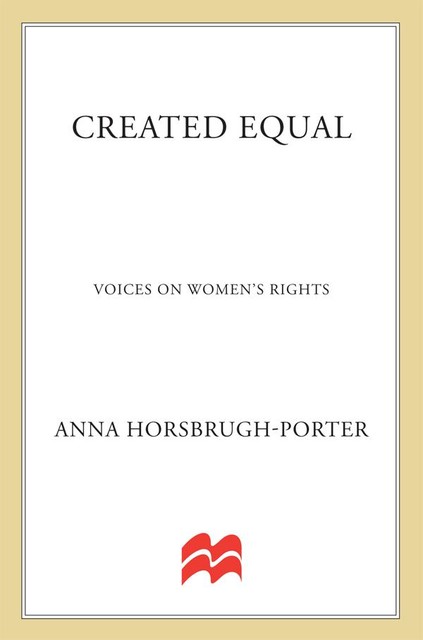 Created Equal, Anna Horsbrugh-Porter