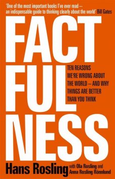 Factfulness: Ten Reasons We're Wrong About the World – and Why Things Are Better Than You Think, Hans Rosling