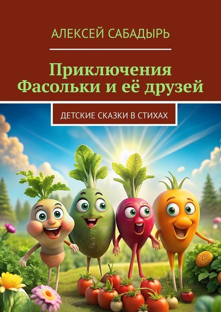 Приключения Фасольки и ее друзей. Детские сказки в стихах, Алексей Сабадырь