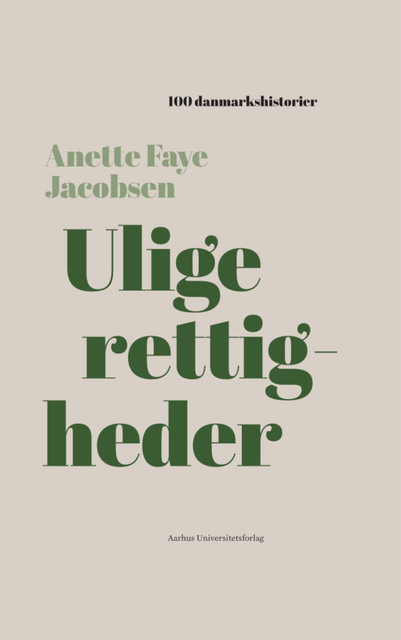 Ulige rettigheder, Anette Faye Jacobsen