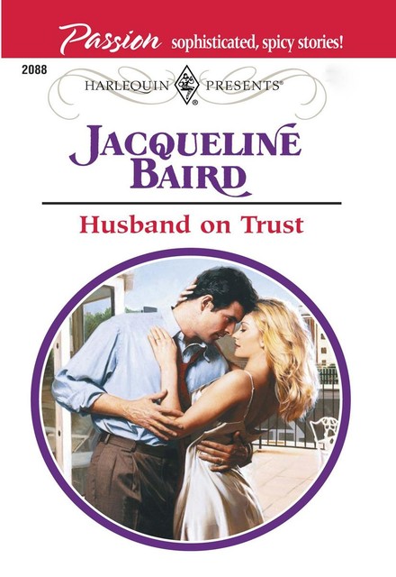 Husband On Trust, Jacqueline Baird