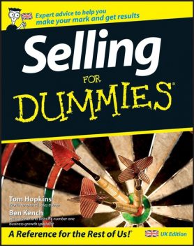 Selling For Dummies, Ben Kench, Tom Hopkins