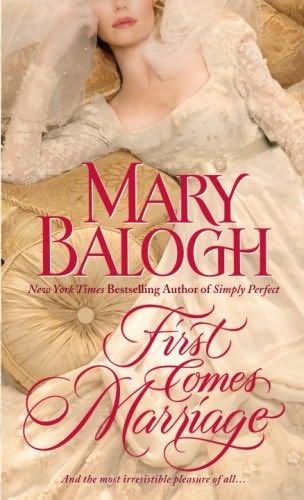 First Comes Marriage, Mary Balogh