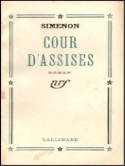 Sala De Lo Criminal, Simenon Georges