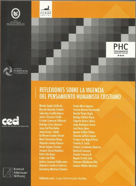 Reflexiones sobre la vigencia del PHC Vol. 1, Jorge Maldonado