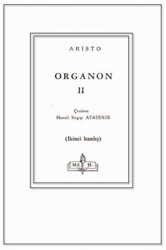 Organon 2, Aristoteles
