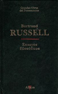 Ensayos Filosóficos, Bertrand Russell