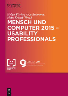 Mensch und Computer 2015 – Usability Professionals, Anja Endmann, Holger Fischer, Malte Krökel