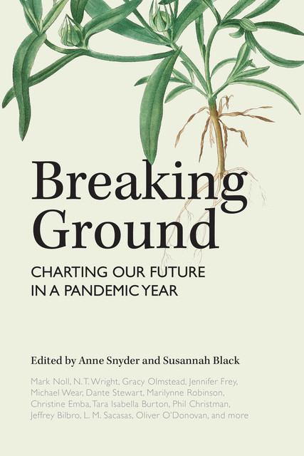 Breaking Ground, Marilynne Robinson, N.T.Wright, Jeffrey Bilbro, Tara Isabella Burton, Phil Christman, Michael Wear, Mark Noll, Christine Emba, Dante Stewart, Gracy Olmstead, Jennifer Frey, L.M. Sacasas, Oliver O’Donovan