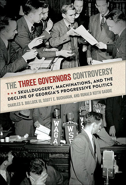 The Three Governors Controversy, Ronald Keith Gaddie, Charles S. Bullock III, Scott E. Buchanan