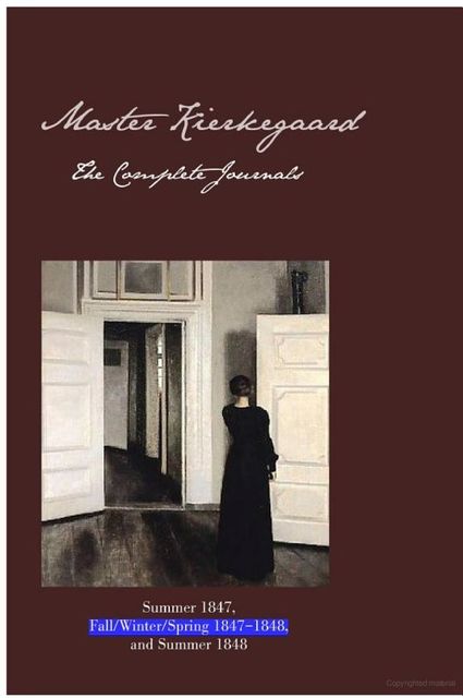 Master Kierkegaard: The Complete Journals, Ellen Brown