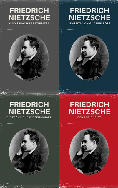 Nietzsche Gesamtausgabe (Also Sprach Zarathustra, Jenseits von Gut und Böse, Die fröhliche Wissenschaft, Der Antichrist), Friedrich Nietzsche, Philosophie Bücher, Nietzsche alle Werke
