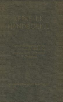 Kerkelijk handboekje, G.H. Kersten