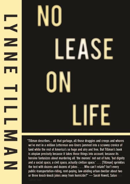 No Lease on Life, Lynne Tillman