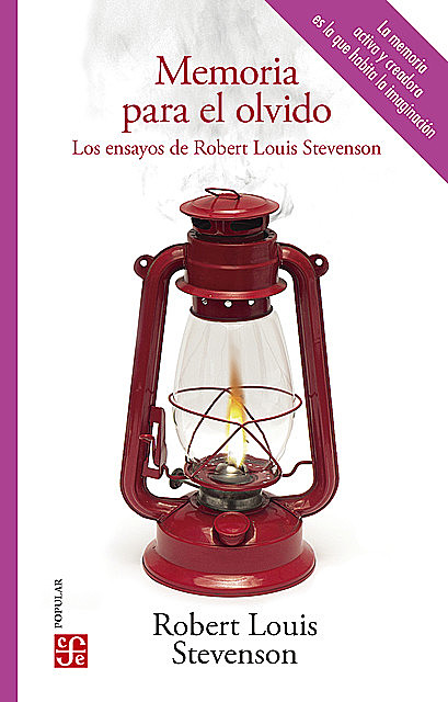 Memoria para el olvido, Robert Louis Stevenson