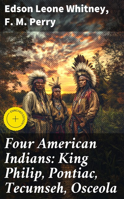Four American Indians: King Philip, Pontiac, Tecumseh, Osceola, F.M.Perry, Edson Leone Whitney